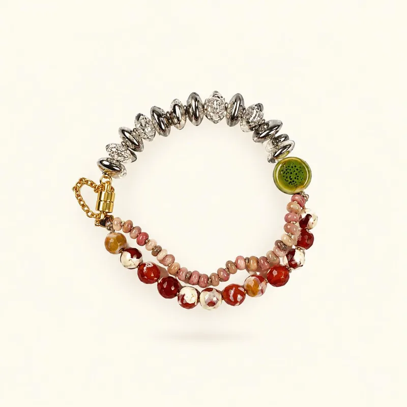 Kiwi — joyería artesanal Meissen Mia
